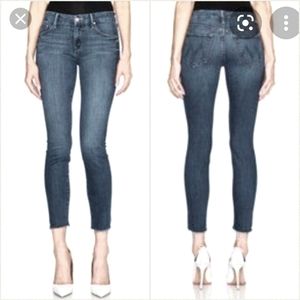 Mother Looker Ankle Fray Jeans